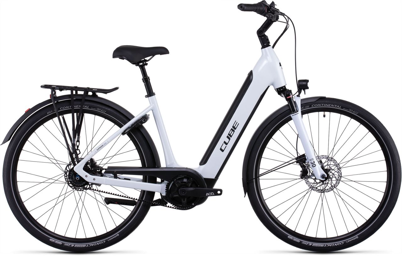 Cube Supreme RT Hybrid EXC 625 Easy Entry flashwhite´n´black kaufen | Bike-Discount