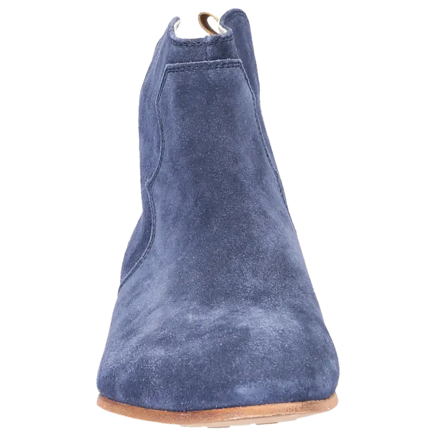 AGL Attilio Giusti Leombruni - Stiefeletten D103534 Veloursleder - blau