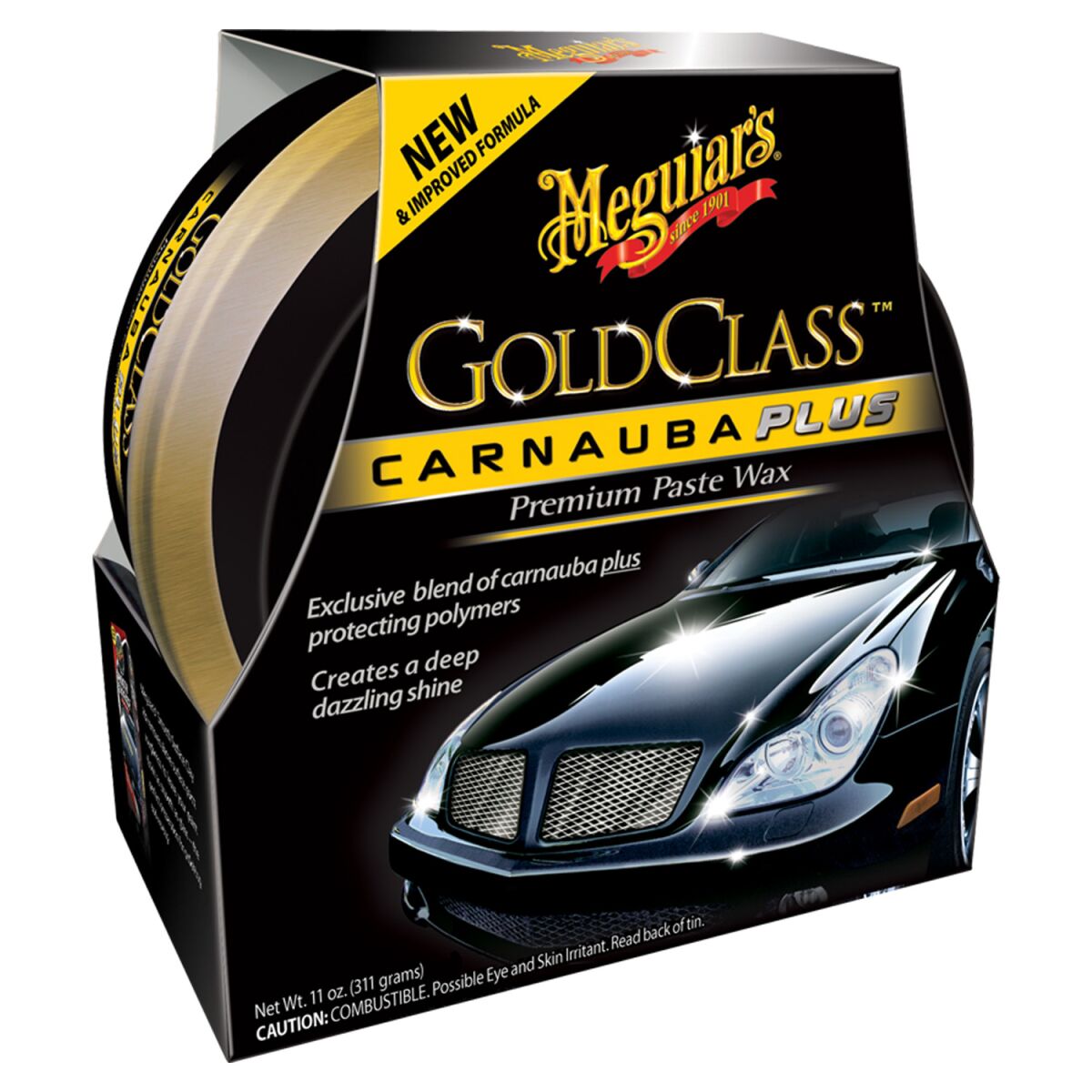 Meguiars Gold Class Paste Wax Autowachs 311g