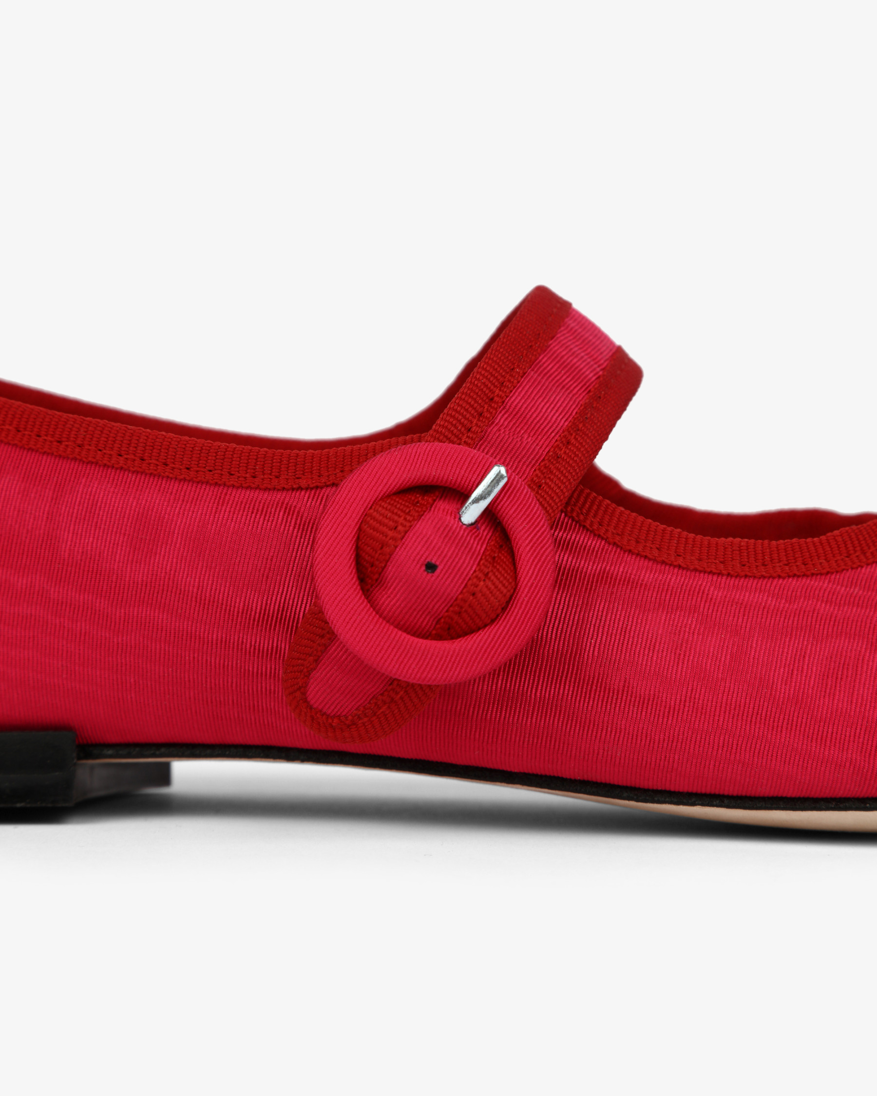 Georgia square-toe Mary Janes - Satin