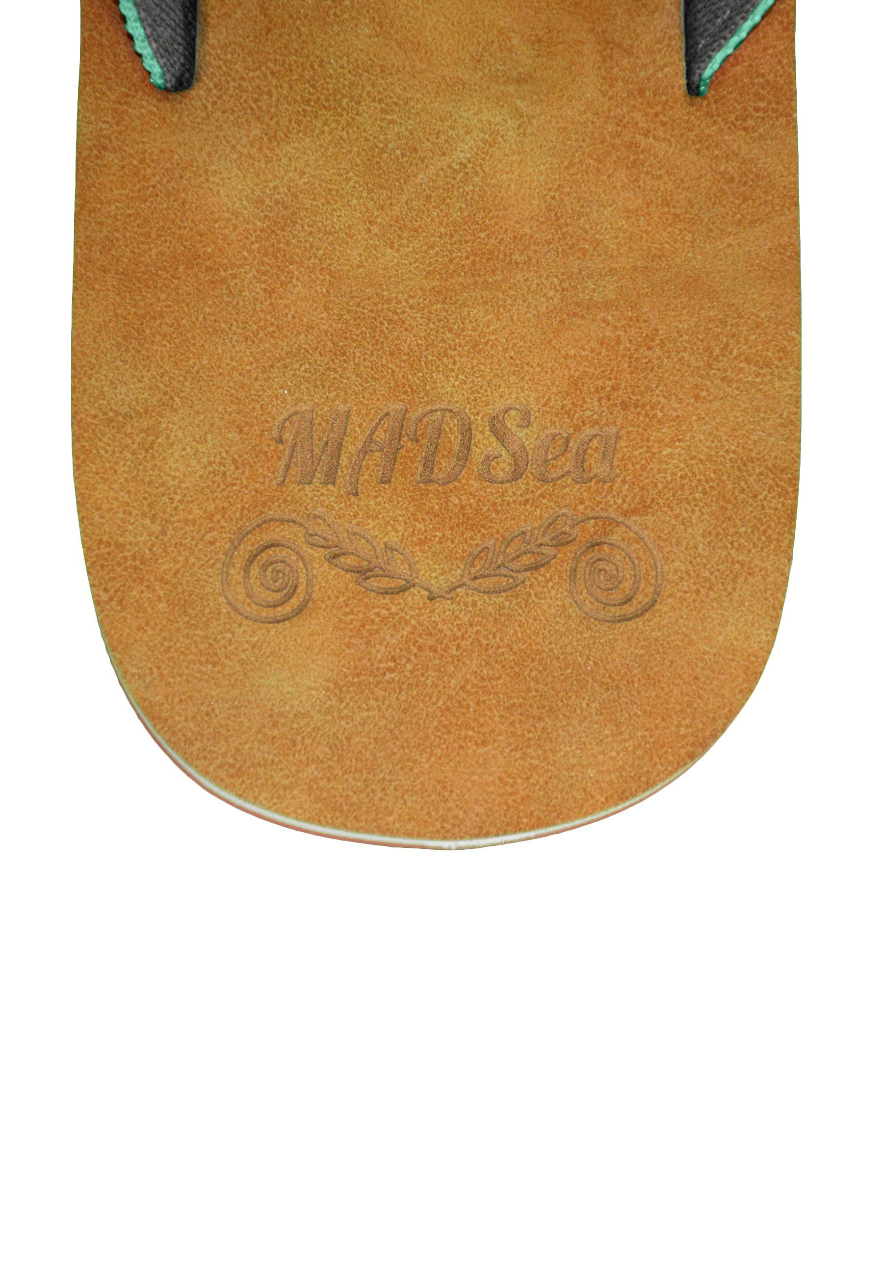 MADSea Tropical Badepantolette schlichter bequemer Zehentrenner