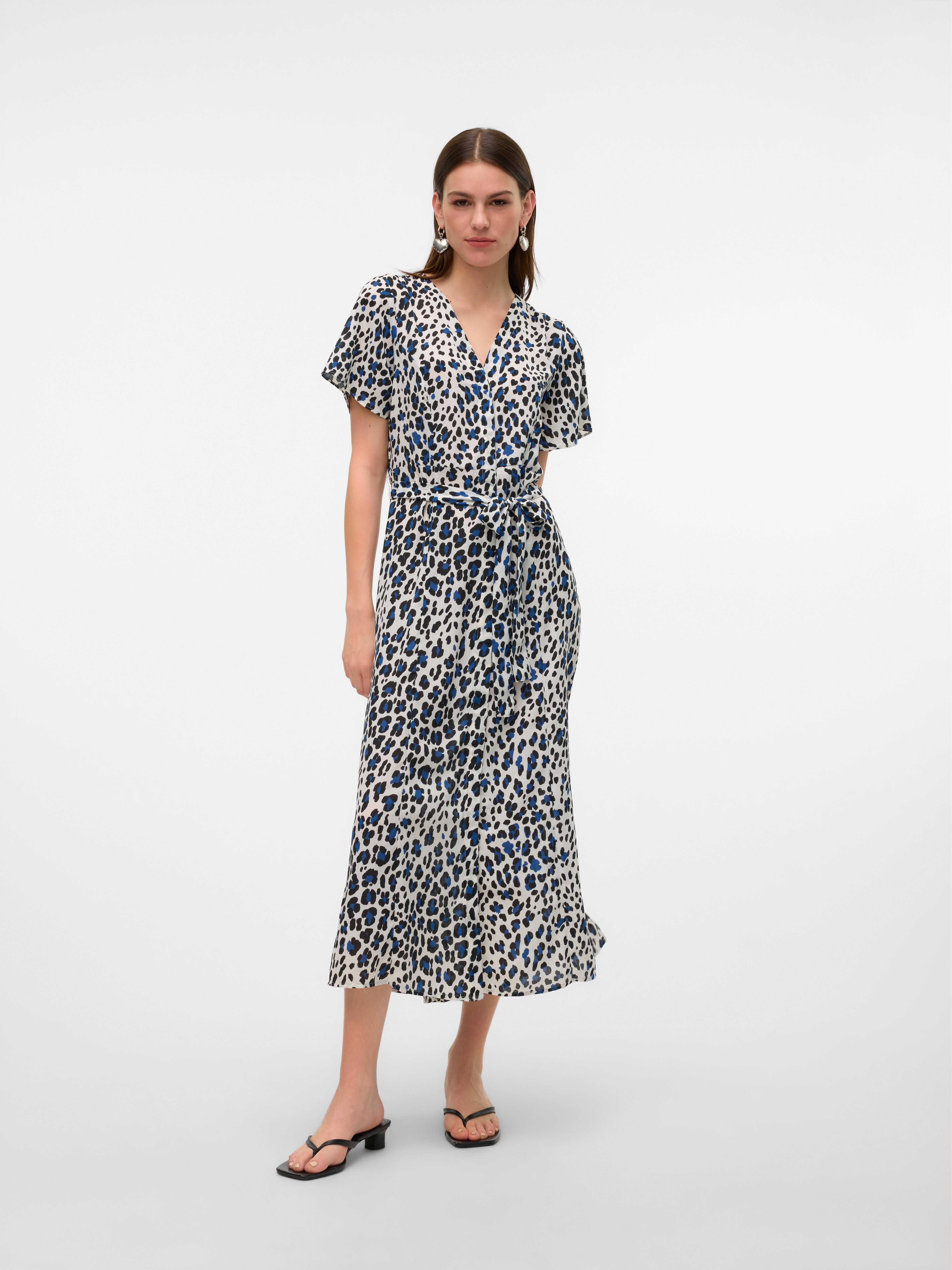 VMSIDRA Langes Kleid