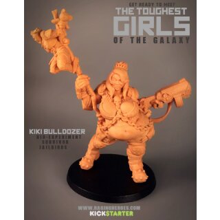 Kiki Bulldozer Bio-Experiment Survivor (JB)