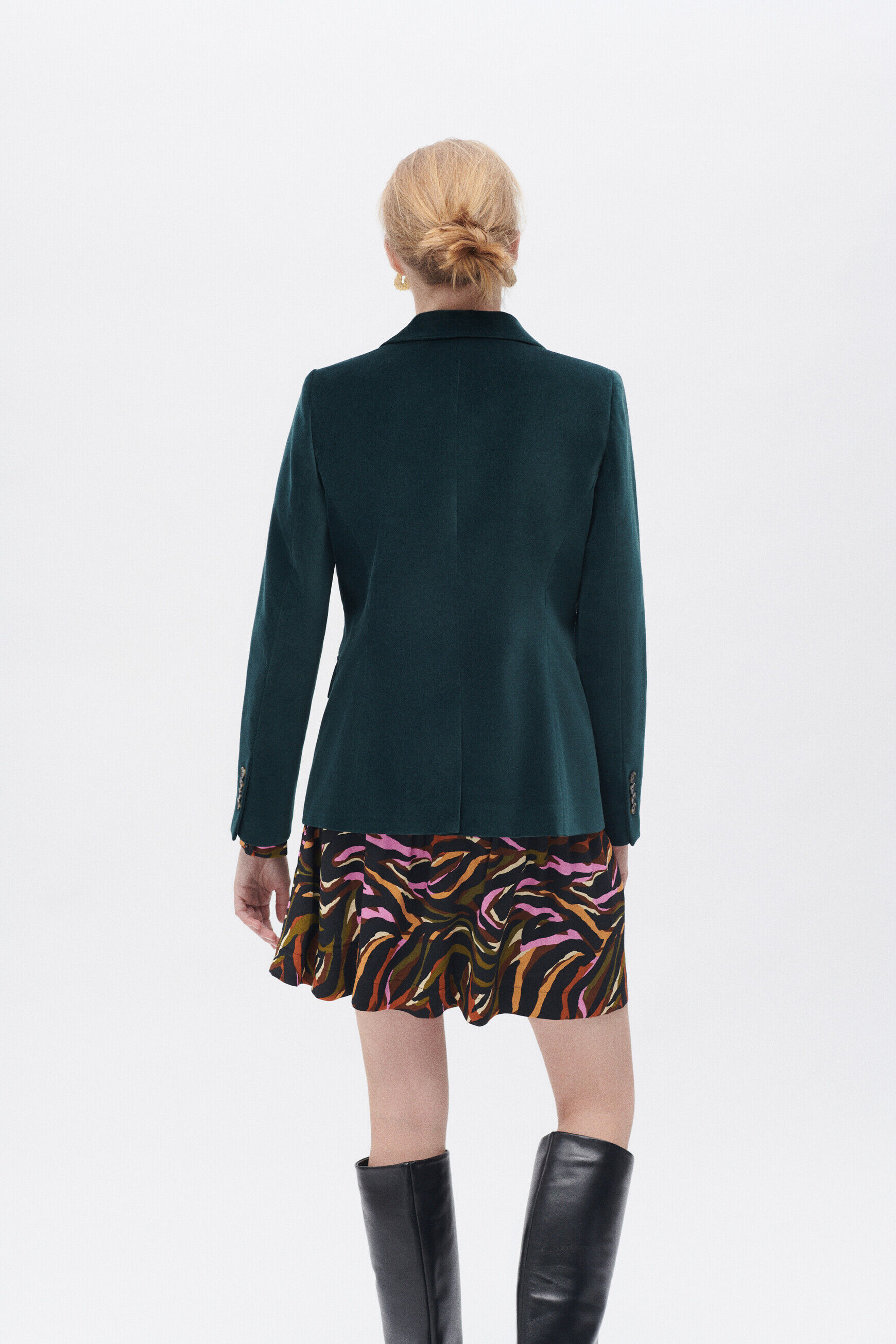 blazer aurora vert fonce femme