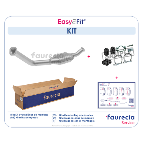 FAURECIA KATALYSATOR FS15181K - ATU