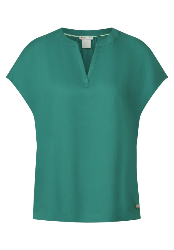Street One Blusenshirt in Unifarbe