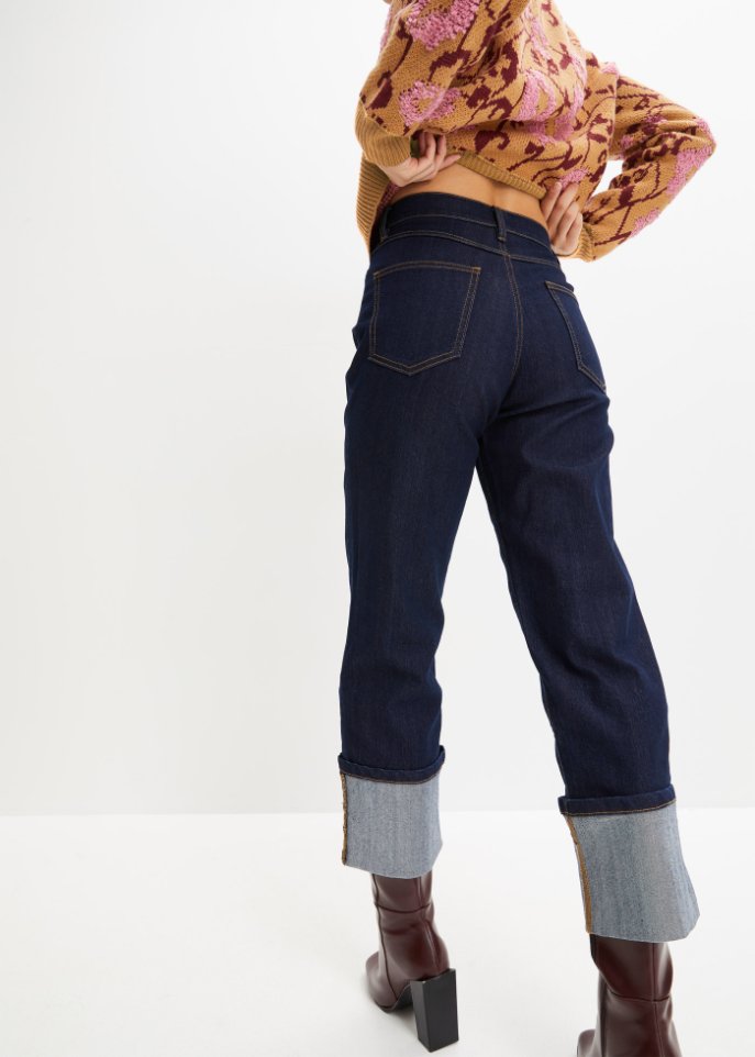 Jeans mit Umschlag
