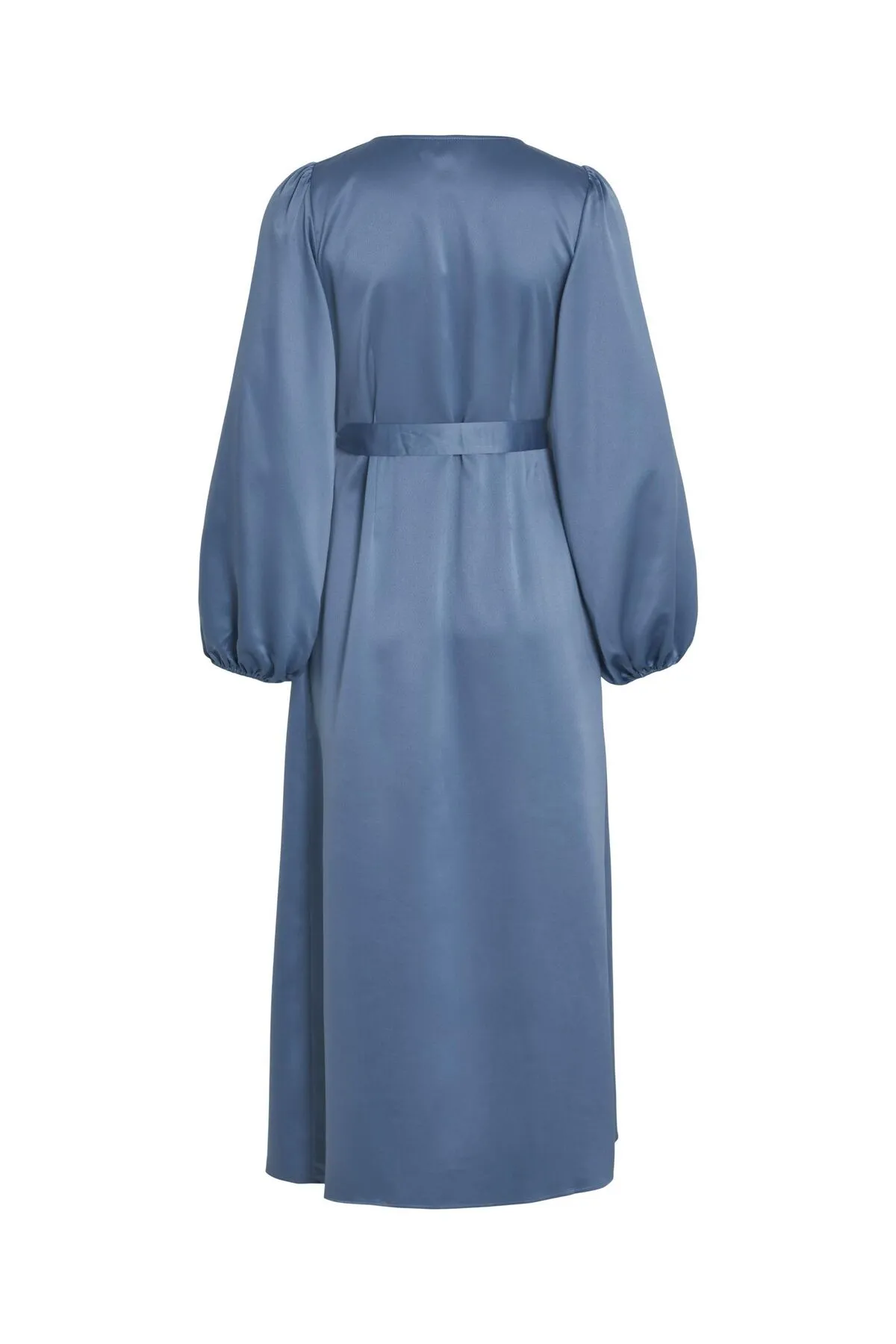 VILA  Wickelkleid Langärmeliges Maxi