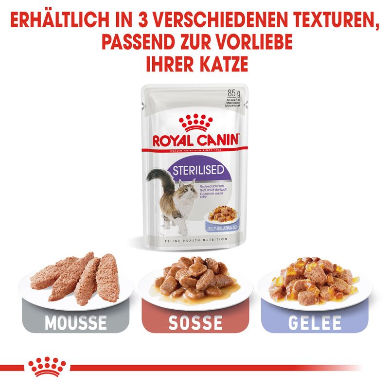Royal Canin Sterilised in Gelee zu TOP-Preisen