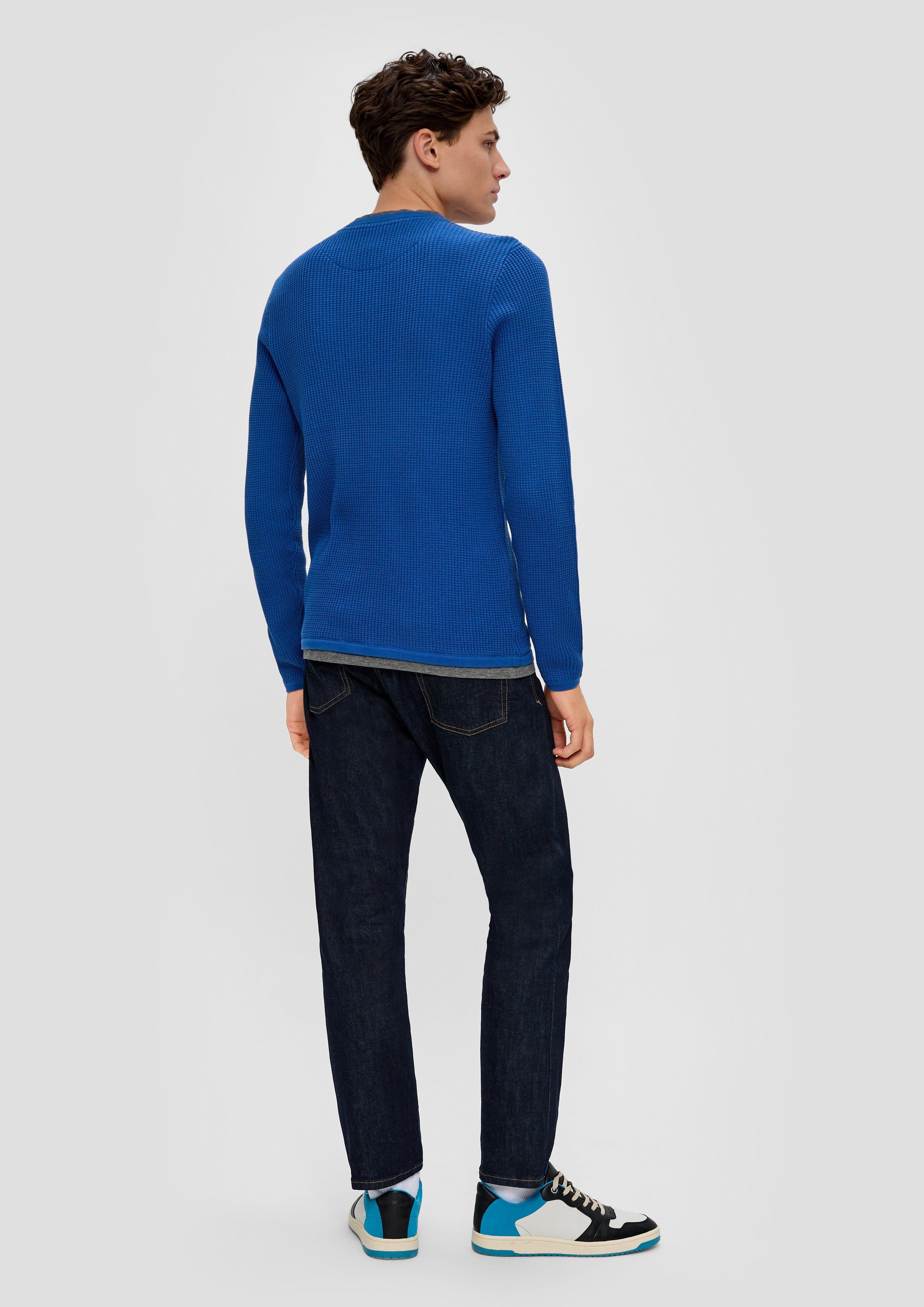 Strickpullover in Layering-Optik  2138583-5539