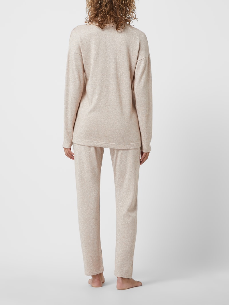 Pullover und Strickhose im Set Modell 'Perla' in beige