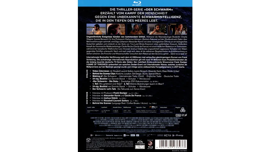 Der Schwarm - Die komplette Serie (2 Blu-rays + Bonus-DVD)