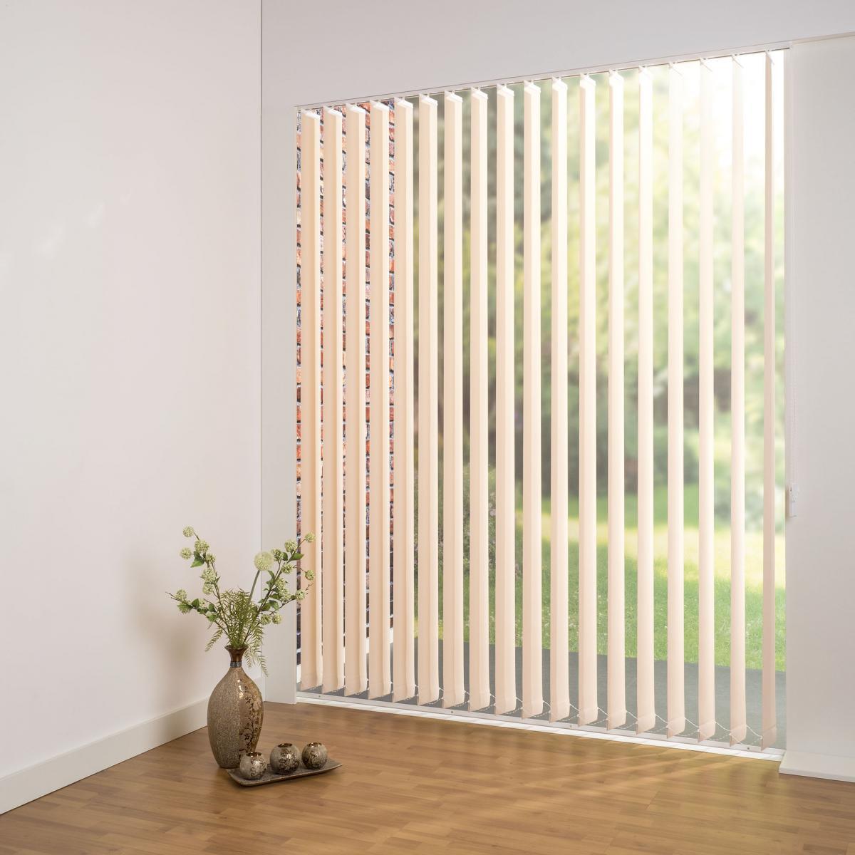 Bella Casa Schiebevorhang 100 x 250 cm apricot 127 mm
