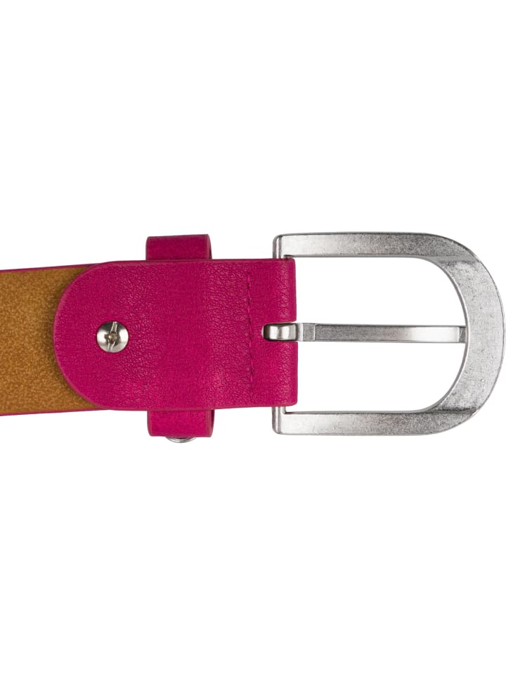 styleBREAKER Nietengürtel in Himbeere günstig kaufen 100