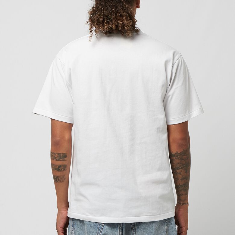 A Bathing Ape Honeycomb Camo Busy Works Tee M white x gray