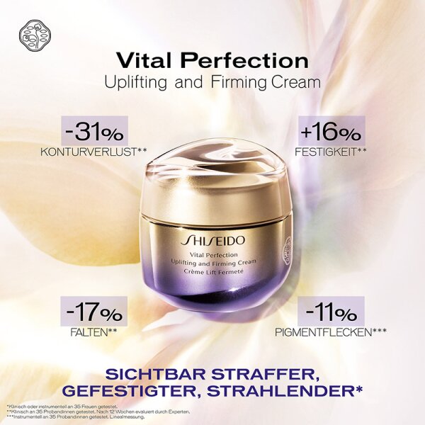 Shiseido Vital Perfection Uplifting & Firming Cream Enriched Gesichtscreme