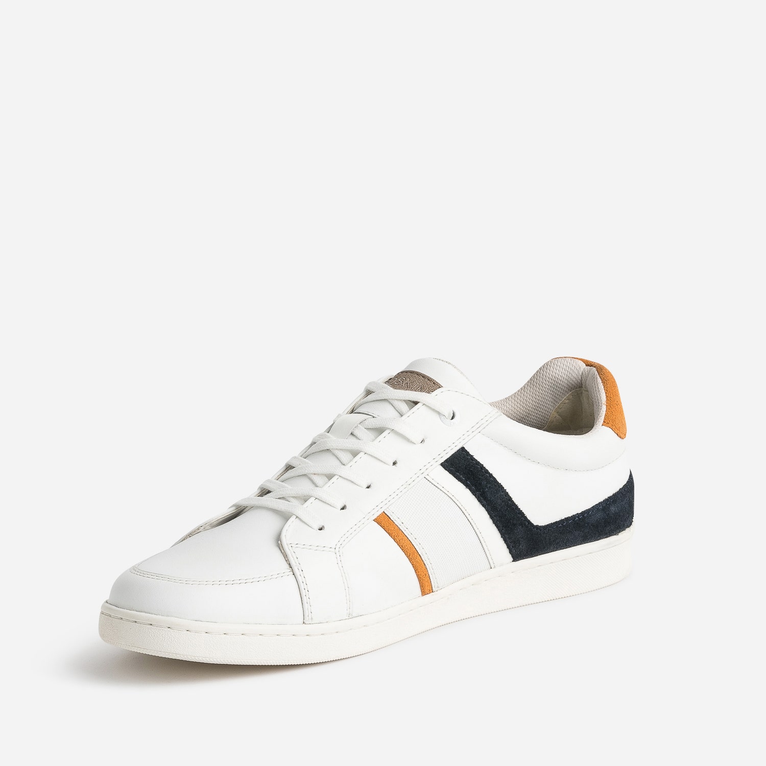 Tennis REDSKINS blanche en cuir