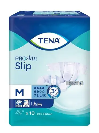 „Tena Slip ProSkin Plus“ sauskelnės suaugusiems, 73–122 cm, vidutinio dydžio
