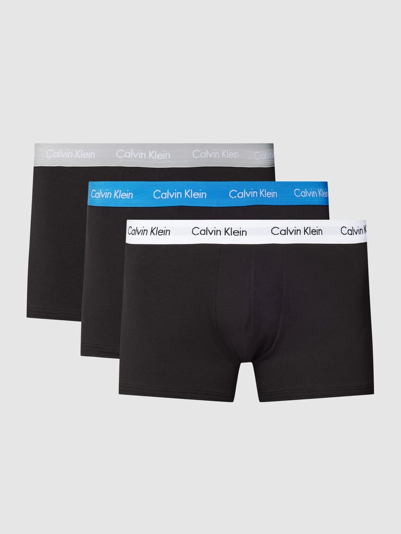 PLUS SIZE Trunks im 3er-Pack in schwarz