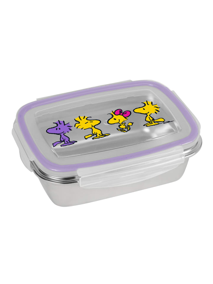 Geda Labels Brotdose Peanuts Woodstock  in Lila - 550 ml günstig kaufen onesize