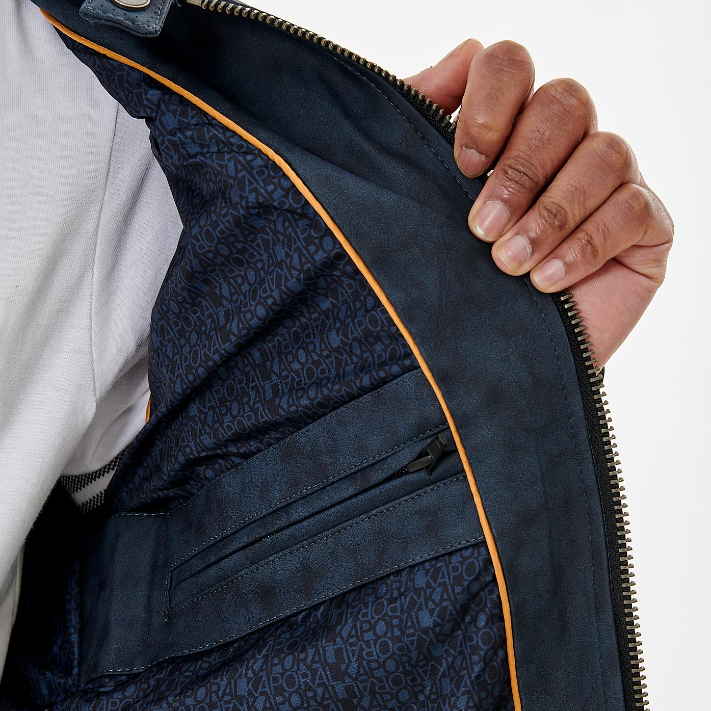 NINO   Blouson bleu Homme