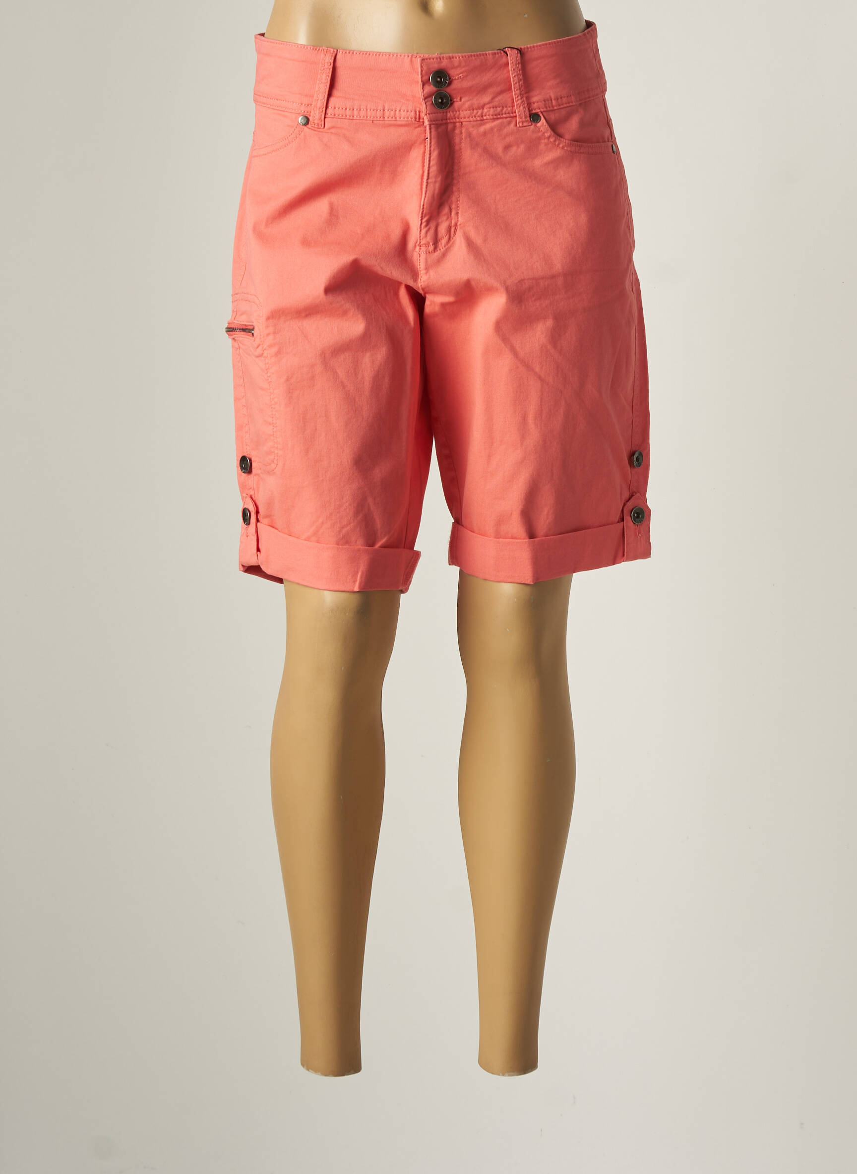 Jensen Bermudas Femme couleur orange