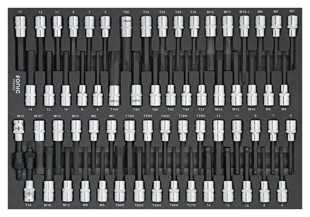 Chariot à outils Sonic 788779 Next S12D rempli de 887 pièces