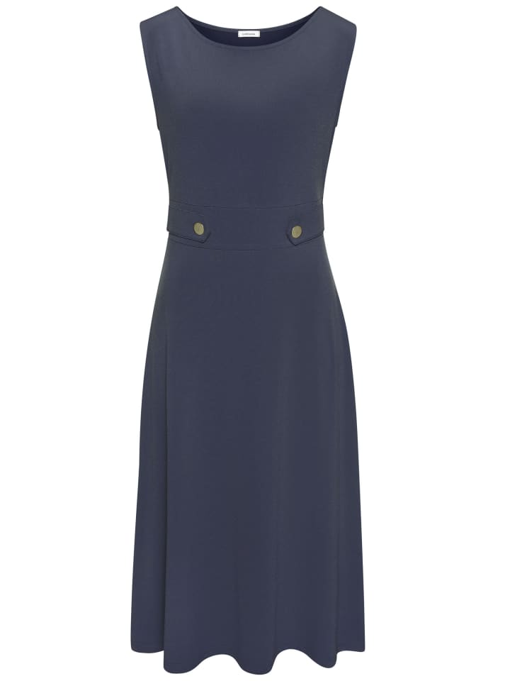 LASCANA Midikleid in blau günstig kaufen