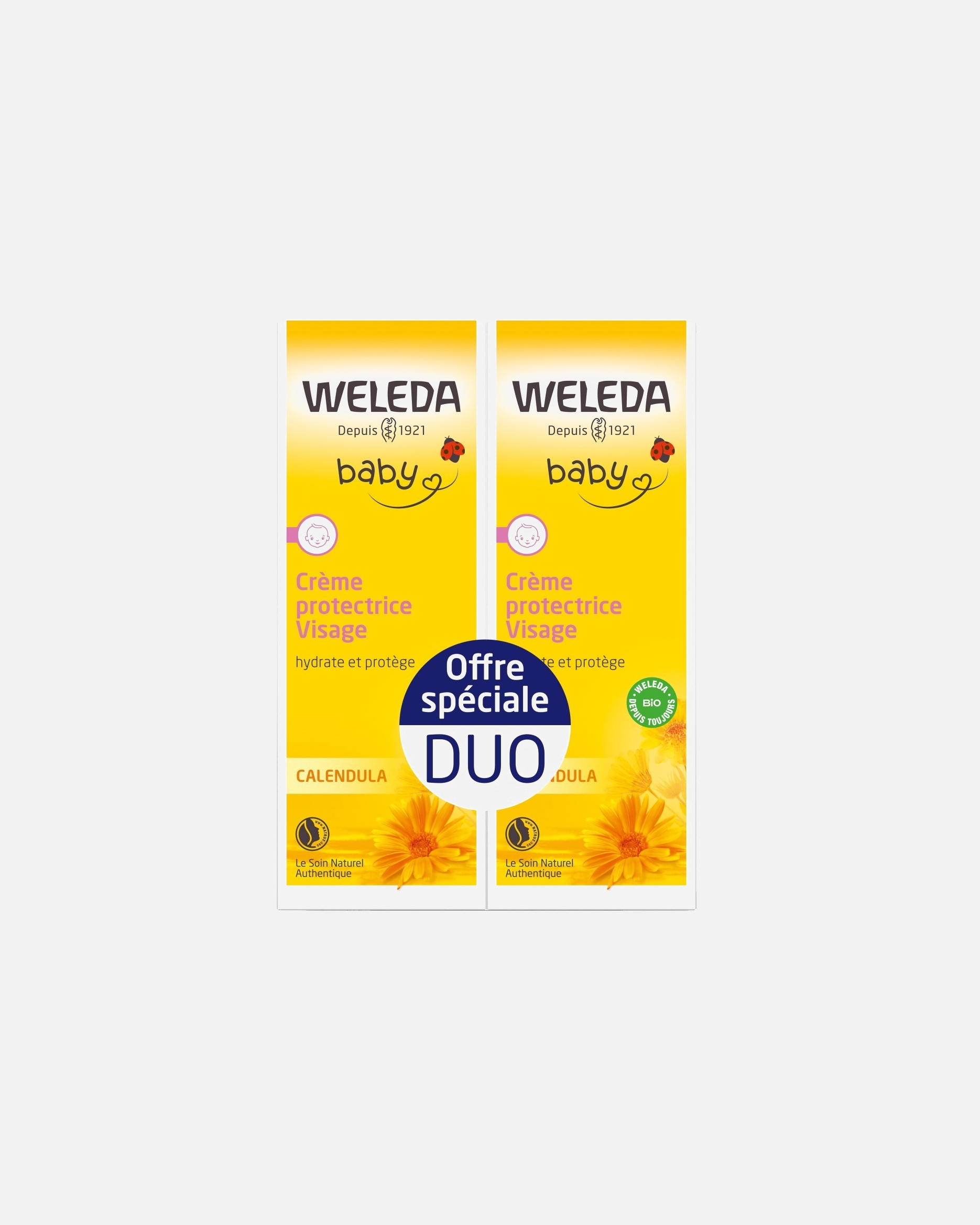 Weleda Duo krema za obraz z ognjičem