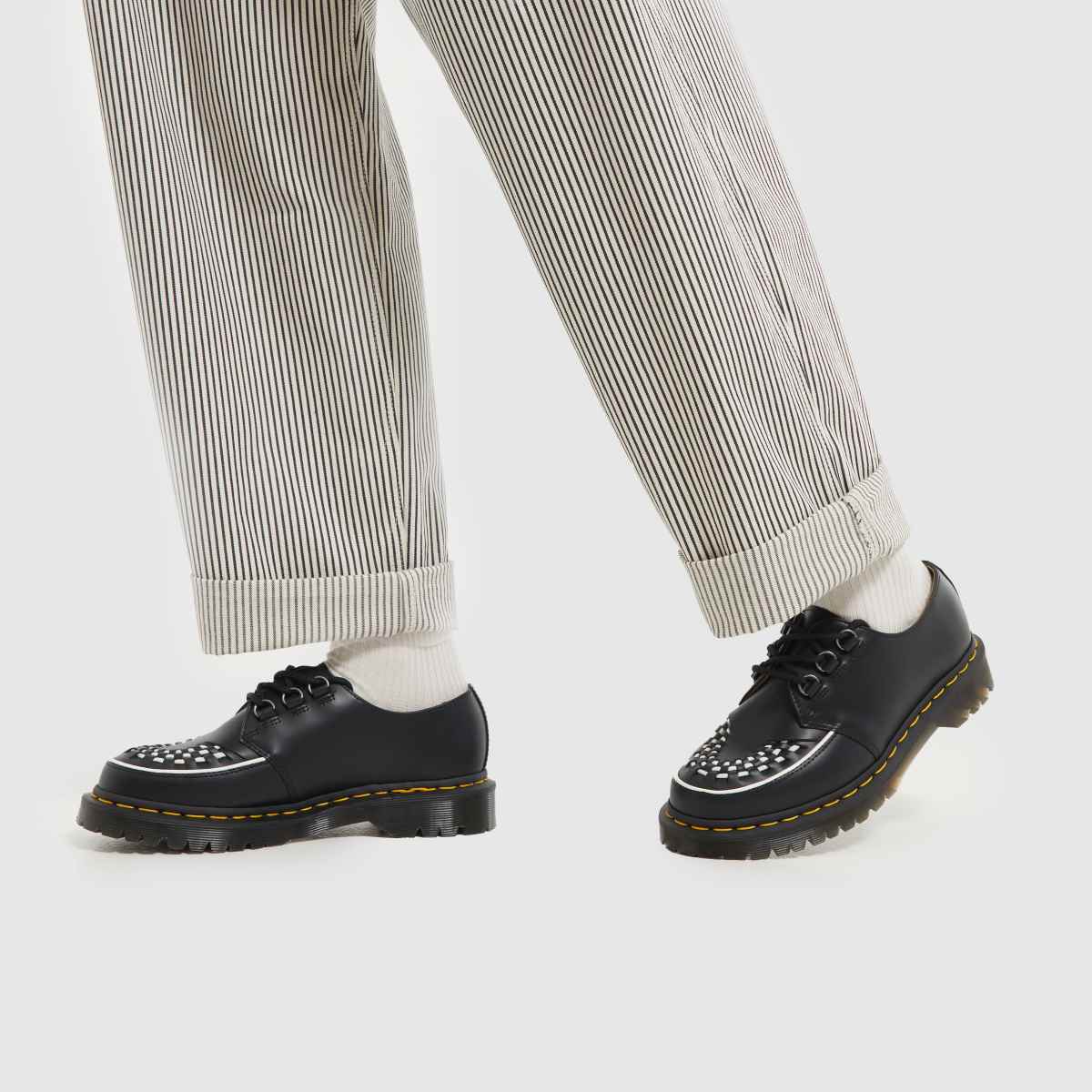Dr Martens – Ramsey Creeper – Svarta platta skor