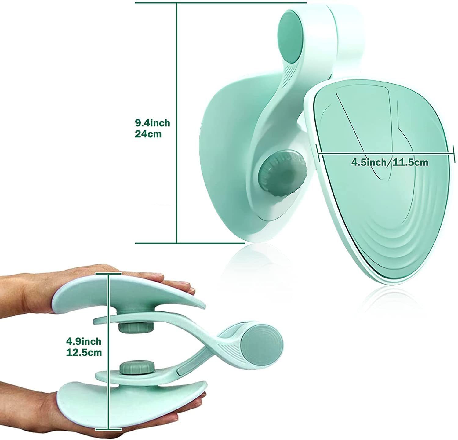 XDeer Multitrainer Hüft-,Bein- und Beintrainer, Oberschenkeltrainer für Frauen, (Packung, zu Haus), aus ABS- und Silikonmaterialien