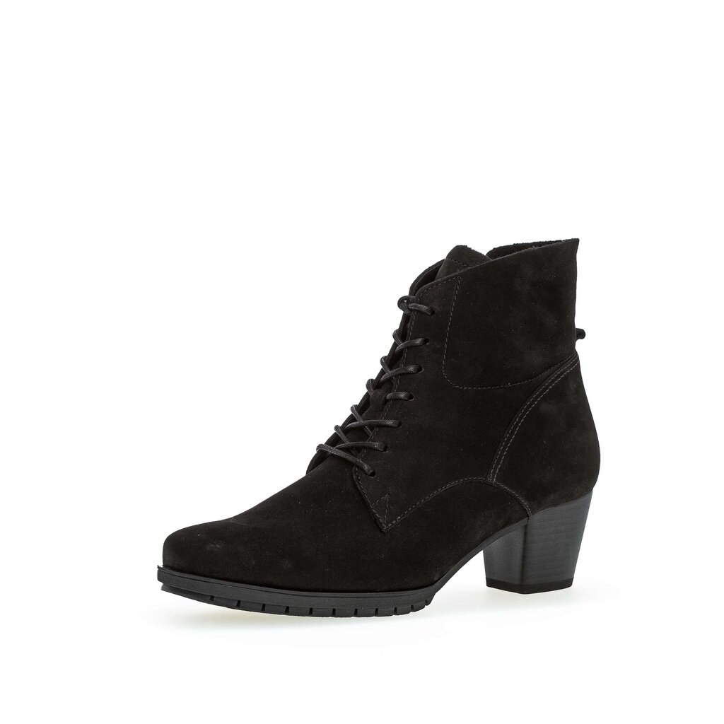 Gabor comfort Schnürstiefelette schwarz