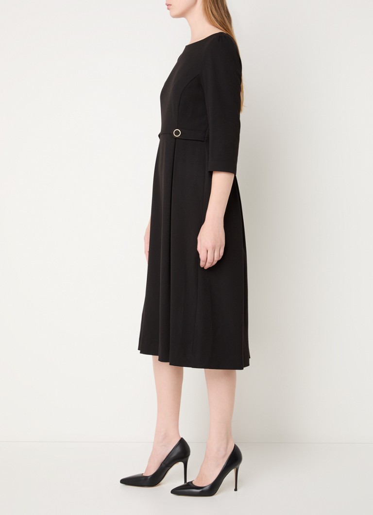 Vestido túnica midi con escote barco Halina de LKBennett