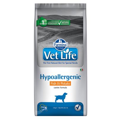 Farmina Vet Life Dog Hypoallergenic mit Fisch & Kartoffel