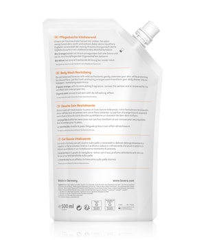 lavera Nachfüllbeutel Pflegedusche Vitalisierend Duschgel-500 ml