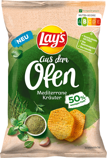 Lay's aus dem Ofen Mediterrane Kräuter