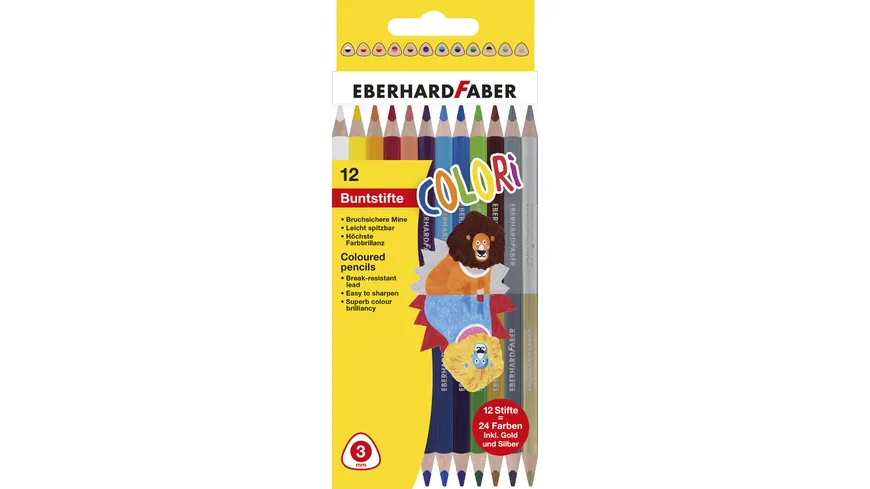 EBERHARD FABER  Buntstift Colori duo