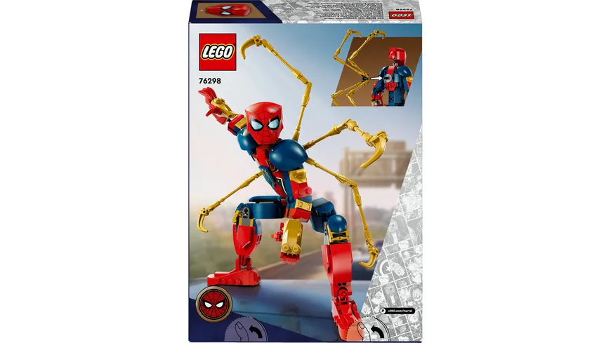LEGO Marvel 76298 Iron Spider-Man Baufigur