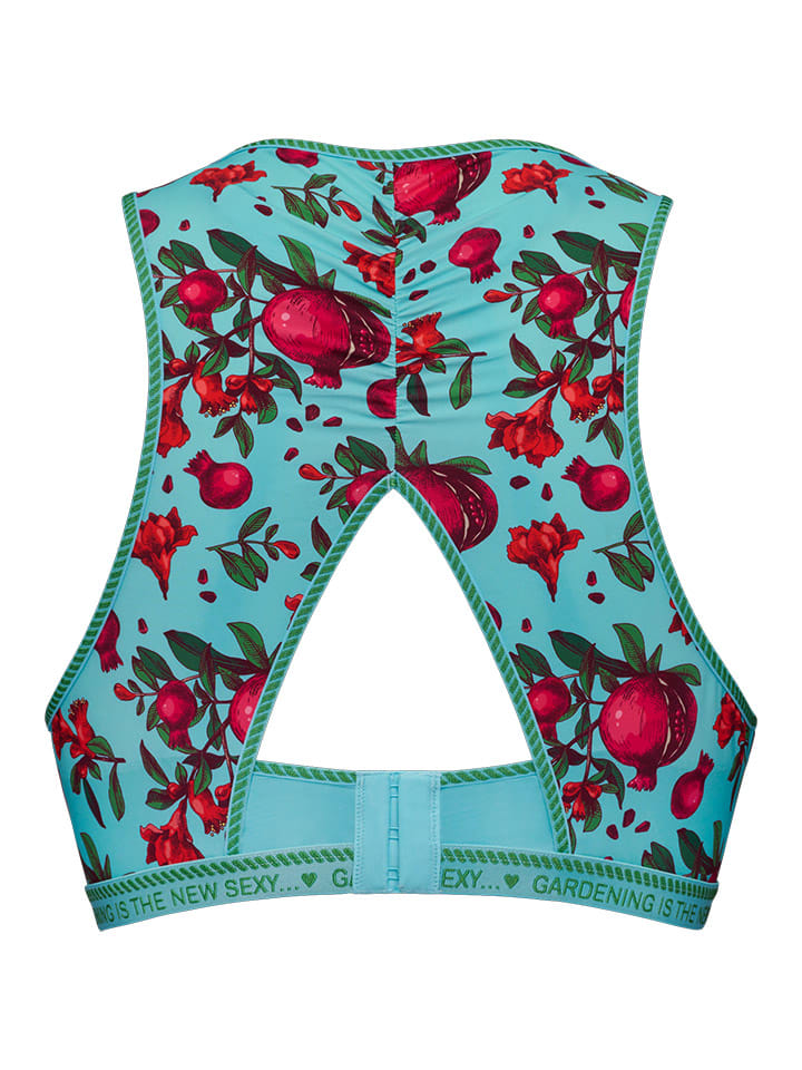 Marlies Dekkers Push-up-BH in Türkis/ Rot günstig kaufen