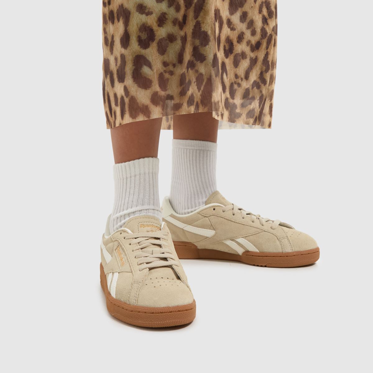 Reebok – Club C – Beige träningsskor