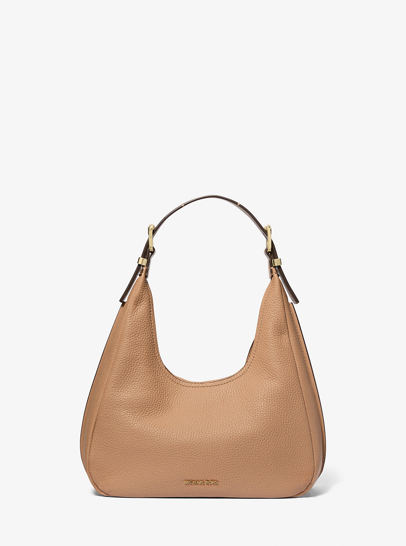 Nolita Liten Hobo Skulderveske i Rustskinn - CAMEL
