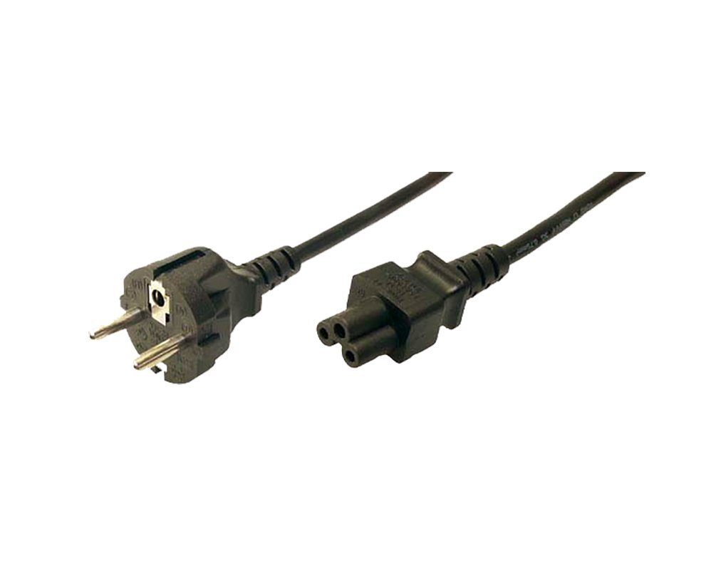 LogiLink Netzkabel, CEE7/7 zu IEC C5, schwarz, 1,8 m' von L Barebone-PC