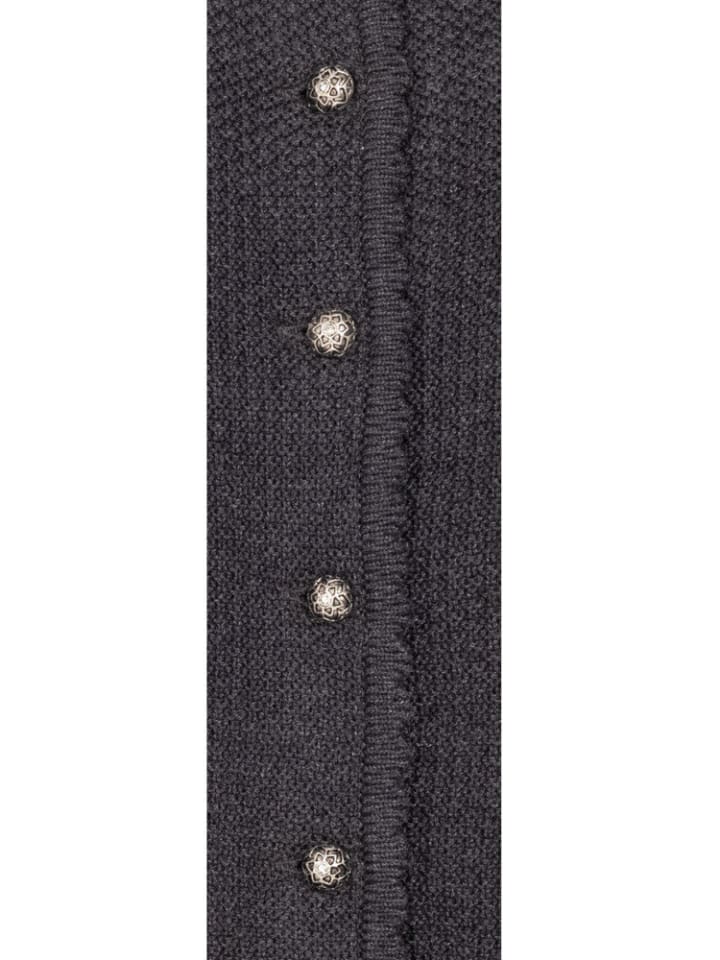 Nübler Strickjacke Langarm Yvonne in Anthrazit günstig kaufen