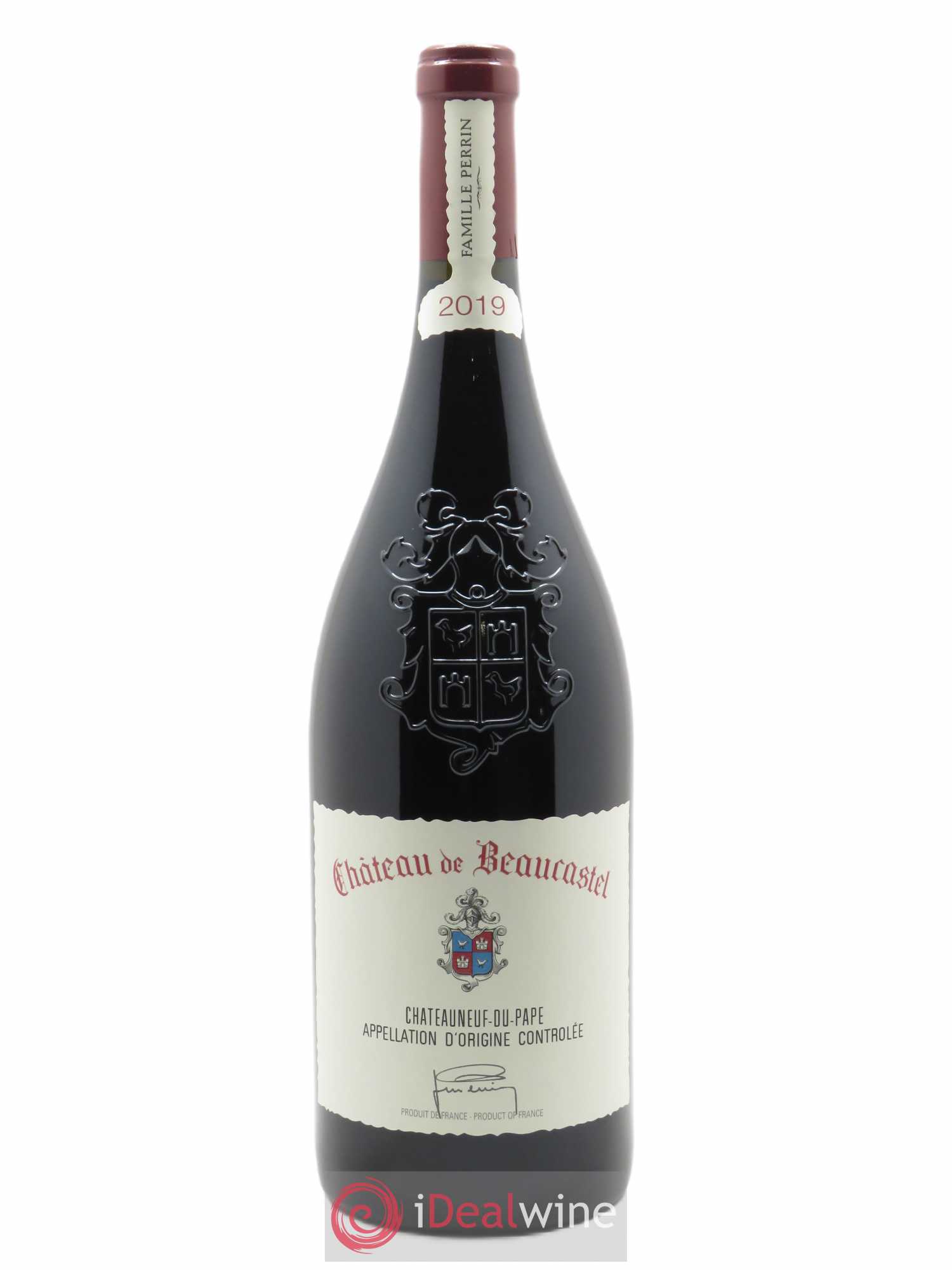 Châteauneuf-du-Pape Château de Beaucastel Jean-Pierre & François Perrin  2019 - Lot de 1 Magnum