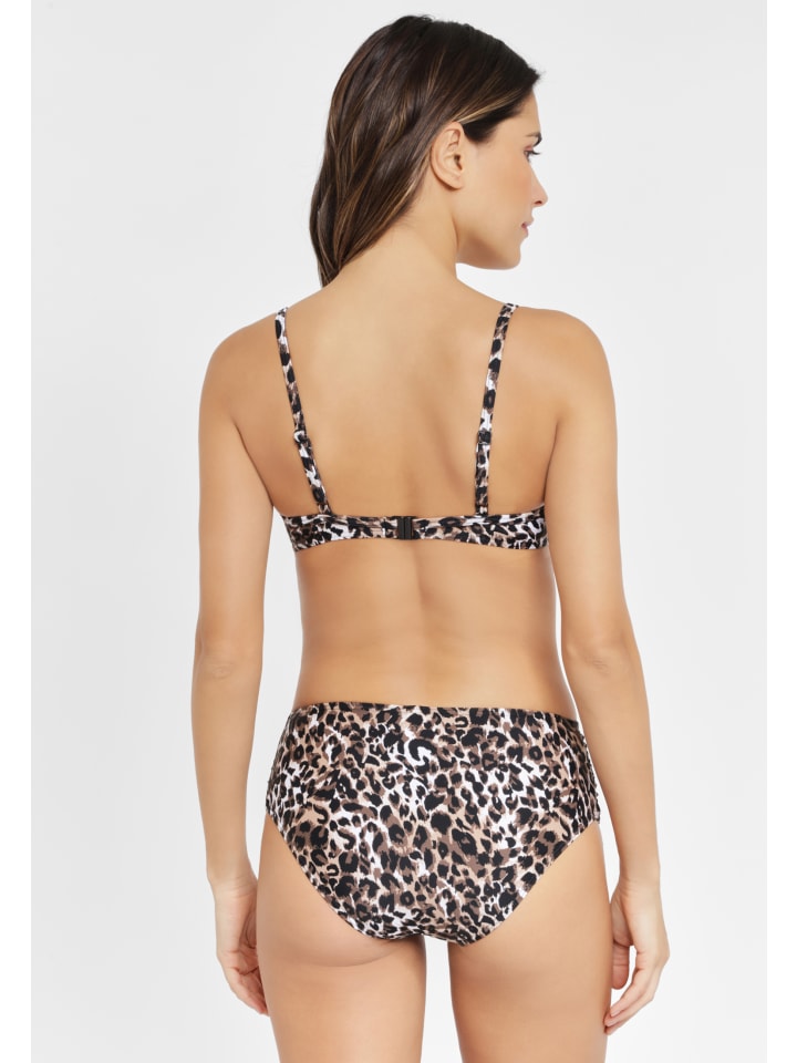LASCANA Bügel-Bikini in braun-bedruckt günstig kaufen
