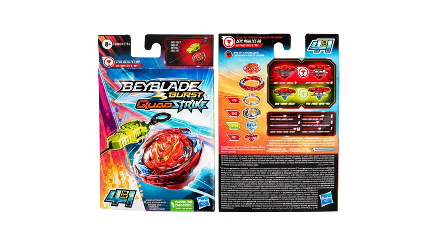 Hasbro - Beyblade Burst QuadStrike Starter Pack, 1 Stück, sortiert