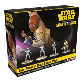 Star Wars: Shatterpoint – This Party‘s Over Squad Pack („Diese Party ist vorbei“) (Multilingual)