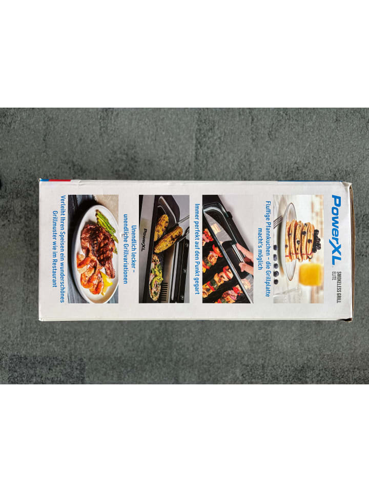 PowerXL Tischgrill Smokeless Grill Elite in Schwarz günstig kaufen onesize