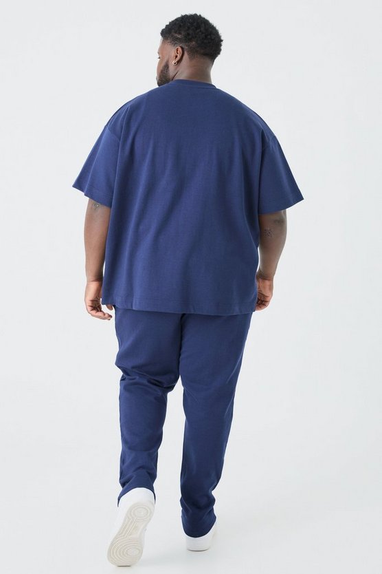 Plus Oversize T-Shirt & Jogginghose
