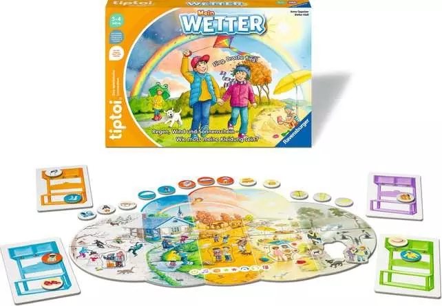 tiptoi® Mein Wetter - Lernspiel ab 3 Jahren